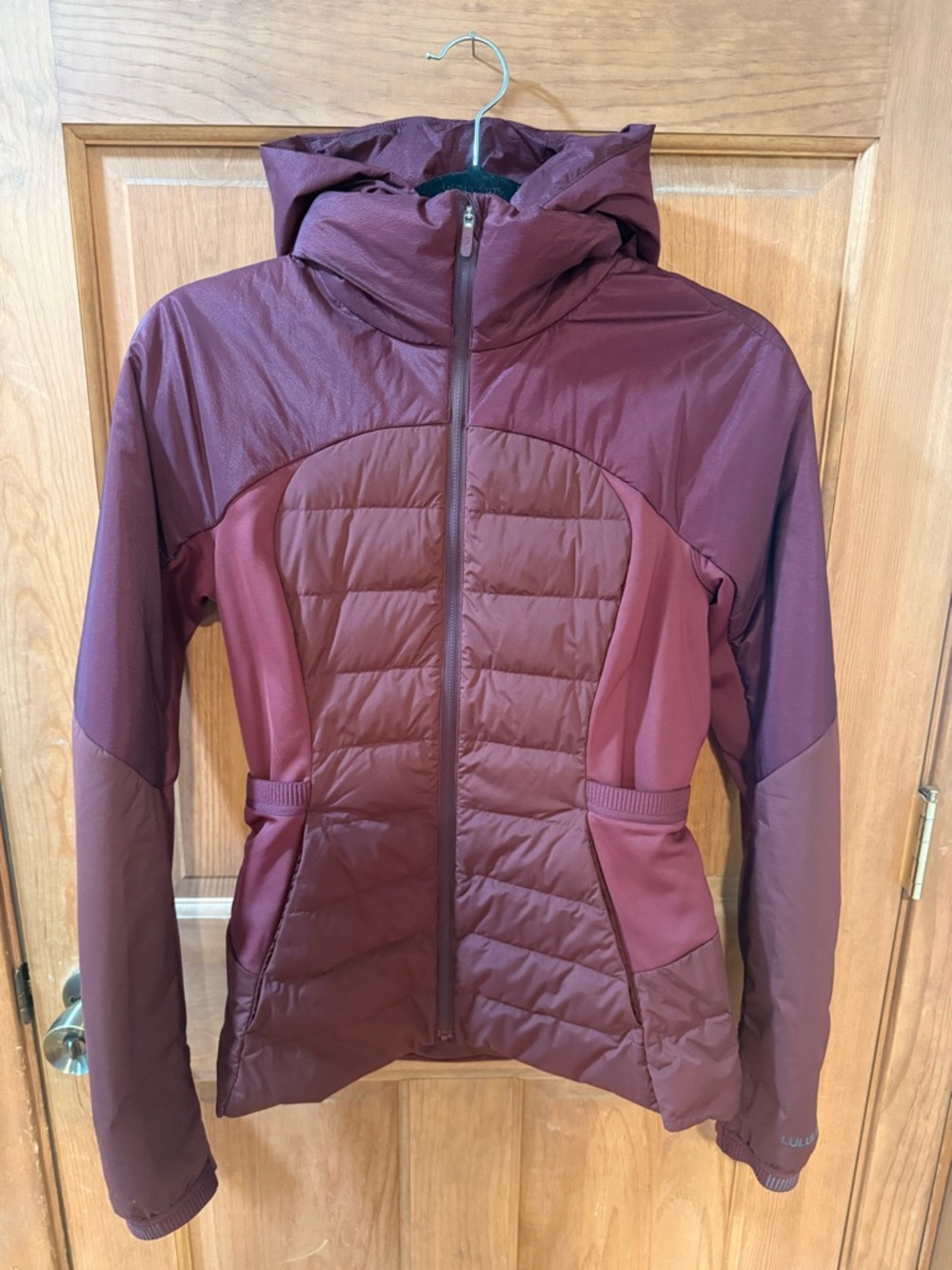 lululemon athletica Women's Down for it All jacket maroon